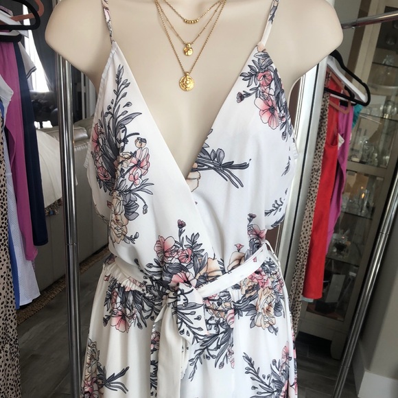 Summer of 💗 love Medium Floral Summer Dress - Picture 3 of 8